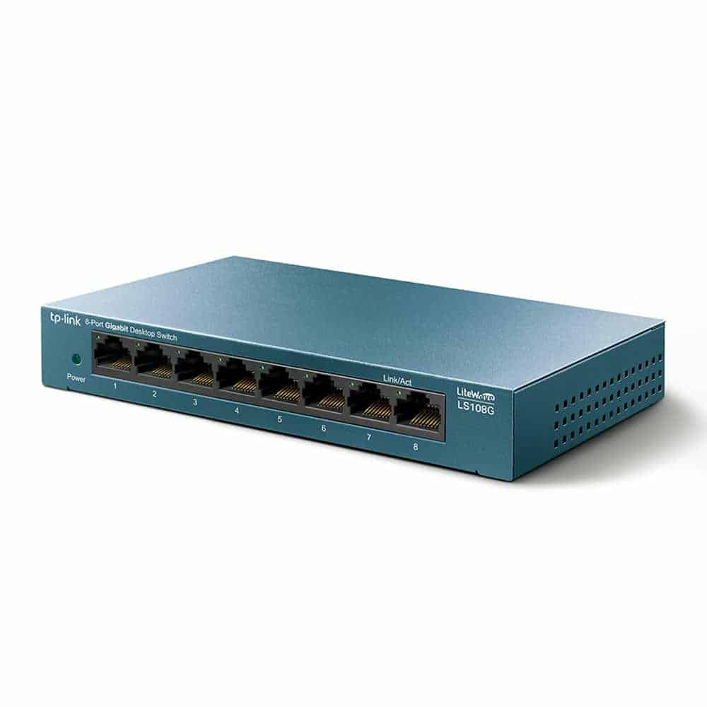 tp-link LS108G 8-Port 10/100/1000Mbps Desktop Switch